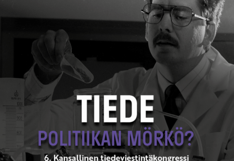 Tiede - politiikan mörkö. The 6th National Congress of Science Communication in Finland.