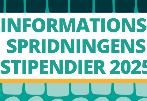 "Informationsspridningens stipendier 2025".