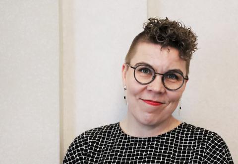 TJNK:n varapuheenjohtaja Maria Lassila-Merisalo. 